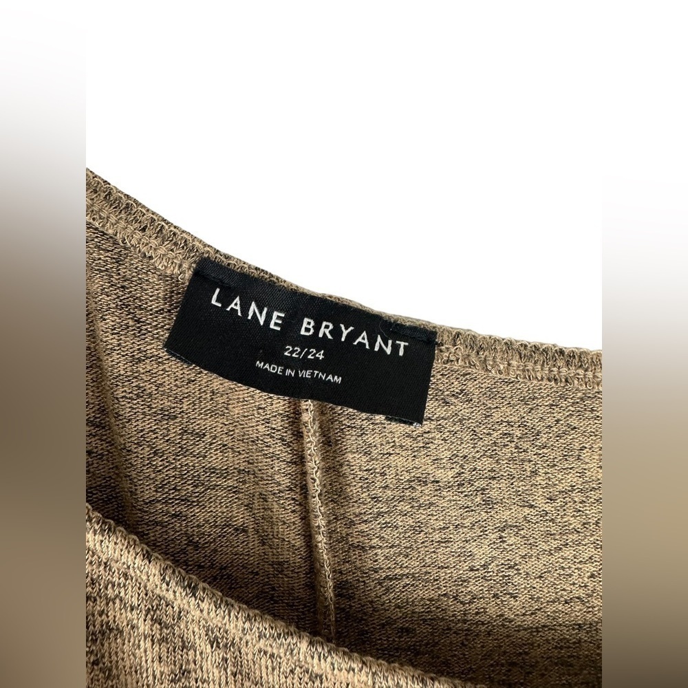Lane Bryant One-Shoulder Smocked Waist Hacci Knit Sweater Jumpsuit Sz 22/44 Plus - Picture 6 of 11